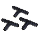 8PCS Garden hose tee water splitter 16mm connector garden irrigation barbed  TE