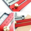 300Mm 45 Degree Ruler Woodworking Ruler Height Ruler Woodworking Scribe Woo