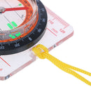 Magnifying Compass Ruler Scale Scout Hiking Camping Boating Orienteering Map FT