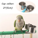 Bird Playground Parrots Wood Perch Playstand Gym Stand Playpen Ladder with