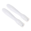 2pcs 15ml White Plastic Roll On Bottles15cc Containers For Essential Oil Hn