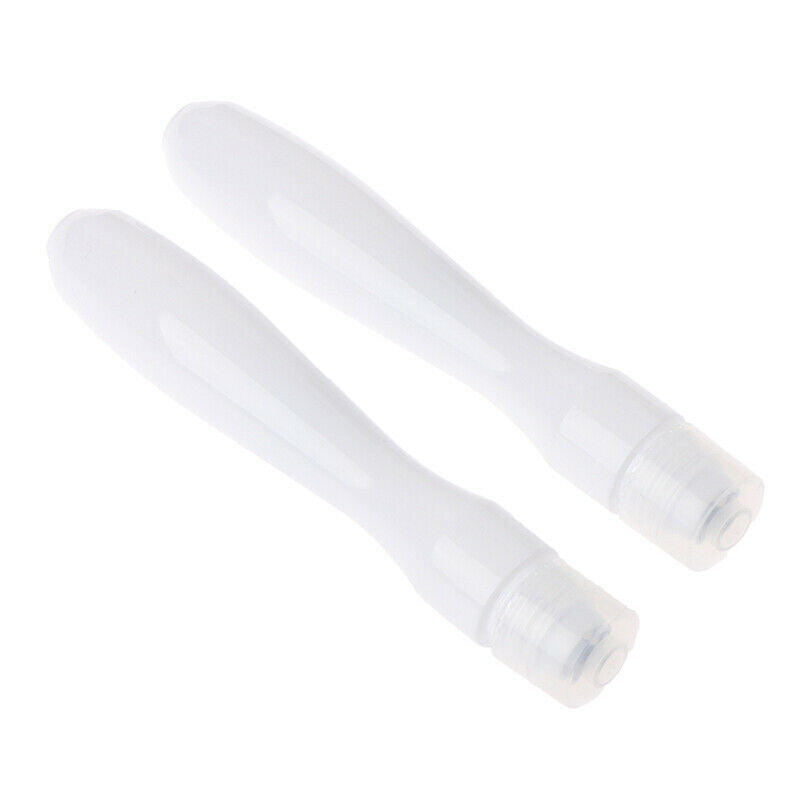 2pcs 15ml White Plastic Roll On Bottles15cc Containers For Essential Oil Hn