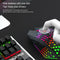 X801 8 Keys Wireless 1600DPI Adjustable Honeycomb Gaming Mouse (Black)