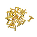 20 Pieces Cufflink Cuff Links Blanks 8mm Round Bezel Tray Cabochon Setting Base