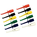 6pairs Mini SMD Ic Single Hook Clip Grabbers Test Probe Cable for Multimeter
