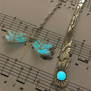 Luminous Night Dragonfly Bookmark Label Read Maker Feather Book Mark Stationery