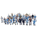 Railway Construction Workers Figures 1:42 Scale Railroad Worker People