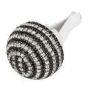 Car Perfume Diamond Clip (White and White) M9X4