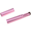 5 Pcs Makeup Brush cosmetic brush of eye shadow with round tube (pink)