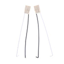 5X G9 Socket Cable Ceramic Connector LED Light Lamp Bulb Holder Base Supply  Nsp