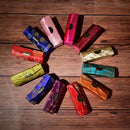 Fashion 9*3.5cm Lipstick Case Holder With Mirror Inside&Snap-On Closu BNAUFS 3C