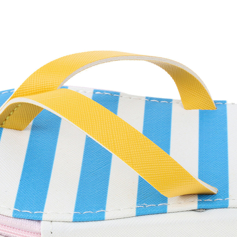 Cute Pencil Case Office & School Supplies Makeup Bags Kids Gift, Blue