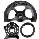 2pcs CNC Folding Bike Easy Wheels Lightweight Stable Aluminum Alloy For Brompton