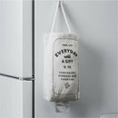 Household Paper Organizer Garbage Trash Storage Bag Vegetable Hanging Container