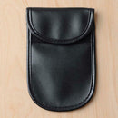 Car Key Signal Shielding Bag Cell Phone Signal Blocker Jammer Pouch Black