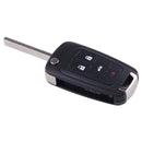 4 Buttons Flip Remote Key Fob Shell Case fit for Chevrolet Camaro Cruze 13500222