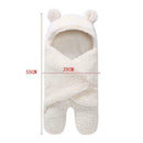 Unisex Baby Warm Comfortable Cartoon Envelope Swaddle Winter Wrap Blanket