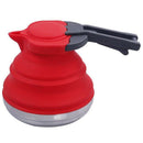 Portable Silicone Collapsible Tea Kettle Outdoor Camping Travel Kettle Fold
