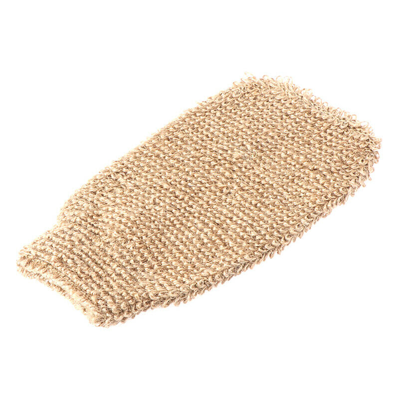 100% Natural Exfoliating Scrubber Jute Hemp Back Bath and Shower Clean BodyS Ew