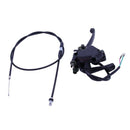 Pack of 1 Aluminum Throttle Cable Comp with Dual Brake Lever for 90cc ATV