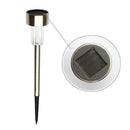 5Pcs Led Lawn Lamp Solar Panel Led Spike Spot Lamp Lawn Light Landscape Gar