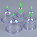 6xCups Chinese Vacuum Body Cupping Massage Healthy preservation SuctionJ Gw