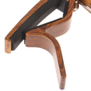 Wood Grain Guitar Capo Quick Change Acoustic Guitar Accessories Trigger Capo Kw