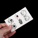 Removable waterproof Metallic Temporary Tattoo Stickers Temporary Body Art  JR