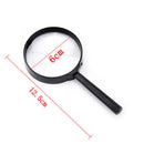 1Pcs Magnifier 60mm Handheld 5X Magnifying Glass Handheld Low Vision Reading LJ