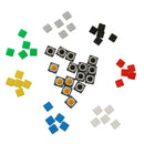 Set Of 50 Tactile Buttons Push Button Switch Button And Square Caps Key Cap