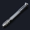 1pcs Hand Drill and 10pcs Drill Bits Jewelers Sliding Drilling Metal Spiral