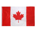 2 Pieces American USA Canada Canadian Flag Large
