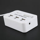 3 Ports USB 2.0 HUB Multi-card Reader for Sd/mmc/m2/ms Mp-all in One (White
