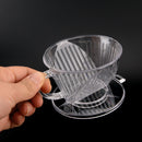 Clear Coffee Filter Cup Cone Drip Dripper Maker Brewer Holder Plastic ReusableLJ