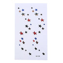 Colorful Star Waterproof Temporary Tattoo Stickers Women Beauty Body Art Pi&sTOC