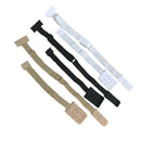 3pcs Low Back Bra Strap Converter Adjustable Extension Strap Female (Black  I2J4
