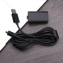 2 in 1 1400 mAh Backup Battery with Charge Cable for XBox One Controller A