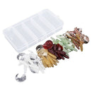 50Pcs Simulation Worms Fishing Lures Bionic Single Tail Soft Baits Fishy Sm D2K3
