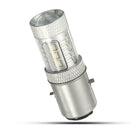 H6 BA20D Headlights 16 LED Light Bulb Hi / Low Beam Front For Car