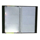 Leather Business Cards Holder Case Organizer 240Name Credit Cards ID Book K N8H0