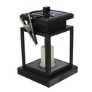 Solar Powered Candle Lights LED Camping Outdoor Lanterns Pavilion Light