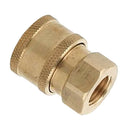 12Pcs Pressure Washer Hose Connector 1/4-inch G Quick Coupler Male & Female