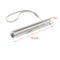 USB Mini Lighting Torch - Pen Size Stainless Steel Waterproof LED Flashlight -