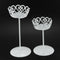 4pcs Mini White Dessert Stand with Premium Steel Material Cupcake Display,  N7R3