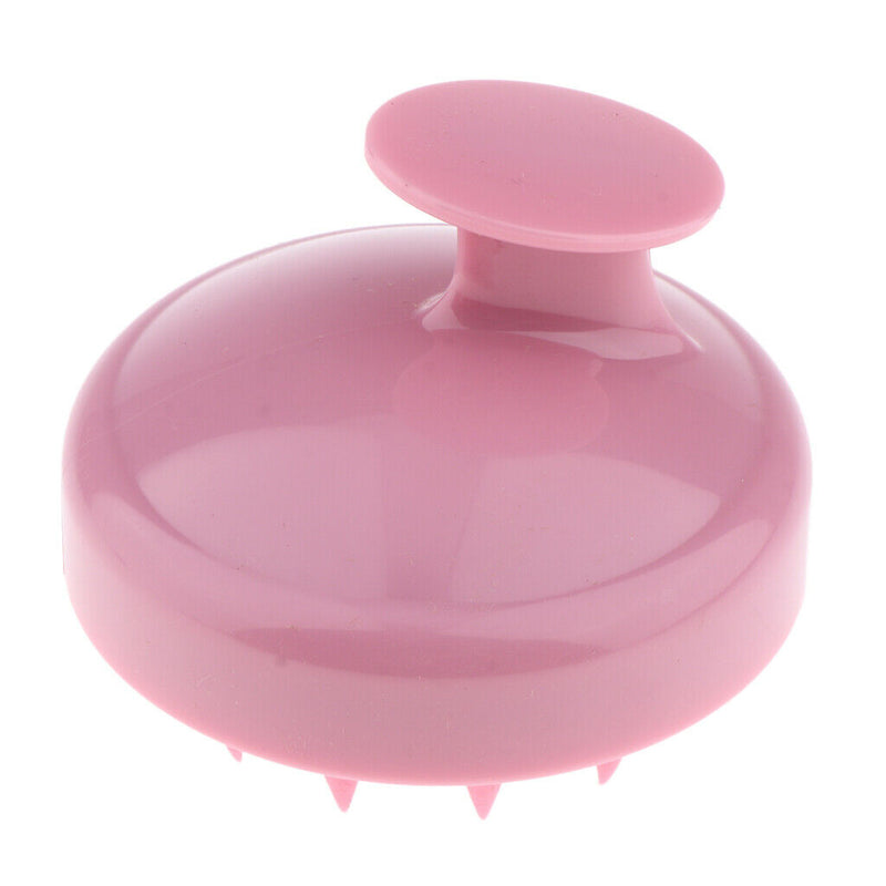 2 Pieces Soft Scalp Massager Body Wash Shampoo Brush For Deep Cleaning Pink