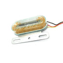 LED 24V Truck Oval Guide Light Three-Color LED Side Lamp for Car Trailer