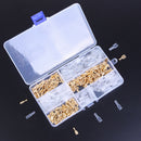 150X Female Spade Connectors Wire Crimp Terminals Set 2.8mm 4.8mm 6.3mm!