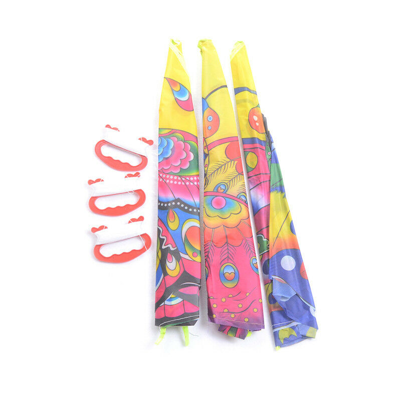 90*50cm Nylon Butterfly Kite Outdoor Foldable Children's Kite with 50M Line A3c