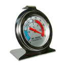 1pc Kitchen Craft Stainless Steel Refrigerator & Freezer Dial Thermometer