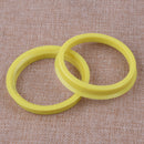 4pcs Wheel Center Collar Hub Centric Rings 66.6mm-57.1mm Fit For VW Audi Skoda